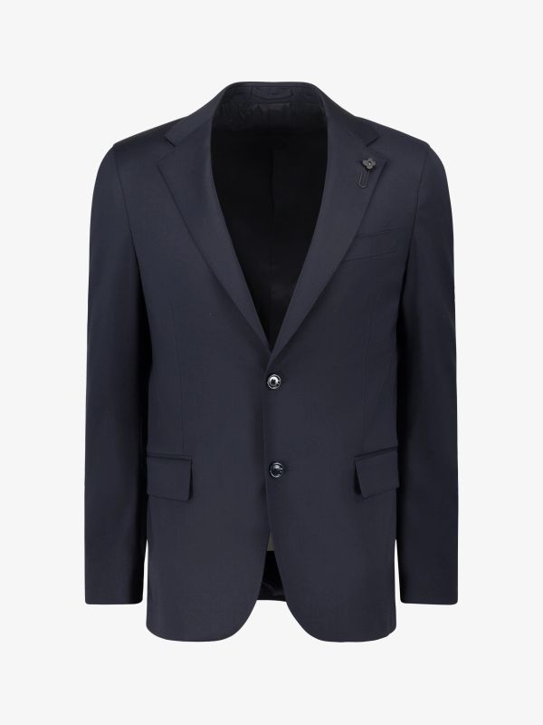 Veste de costume "Wolle" navy