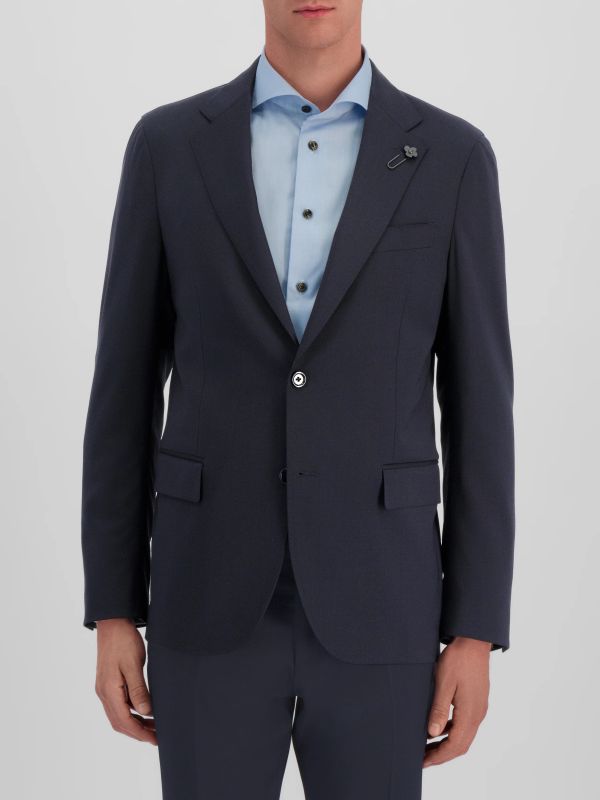 Veste de costume "Wolle" navy, LARDINI