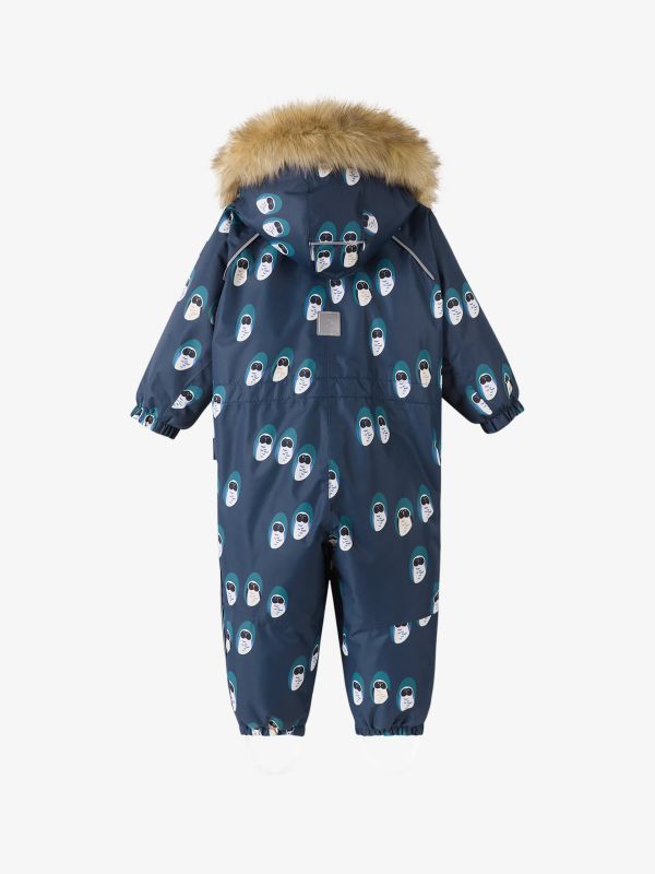 Schneeoverall "Lappi" navy/klein gemustert, REIMA
