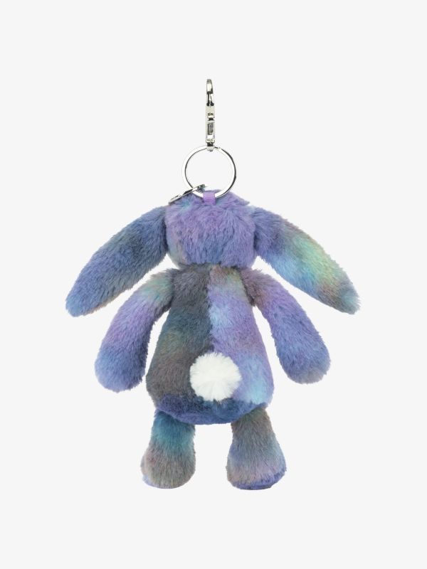 Accessoire sacs Zodihop Luxe Bunny Bag Charm bleu, JELLYCAT