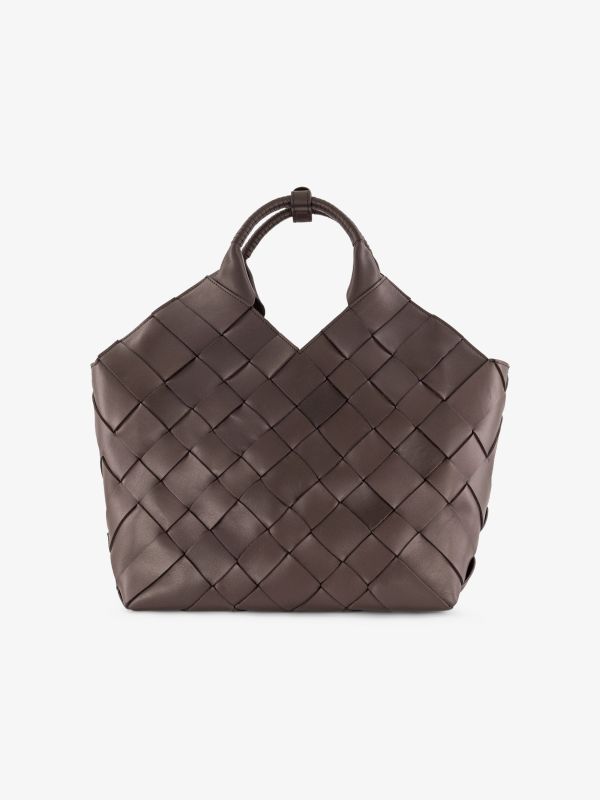 Schultertasche "Misu" dunkelbraun