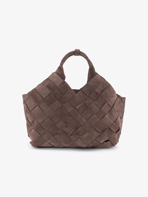 Schultertasche "Misu L" dunkelbraun