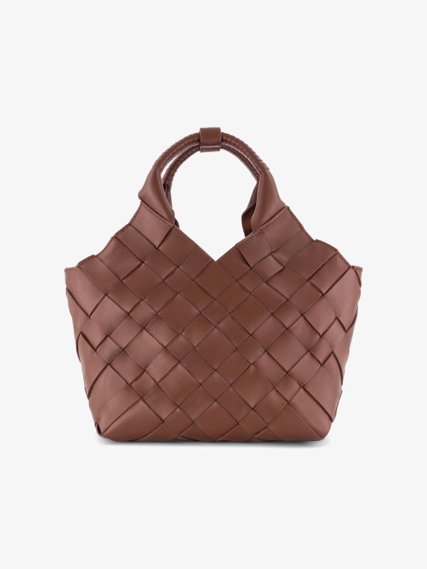 Schultertasche "Misu" braun