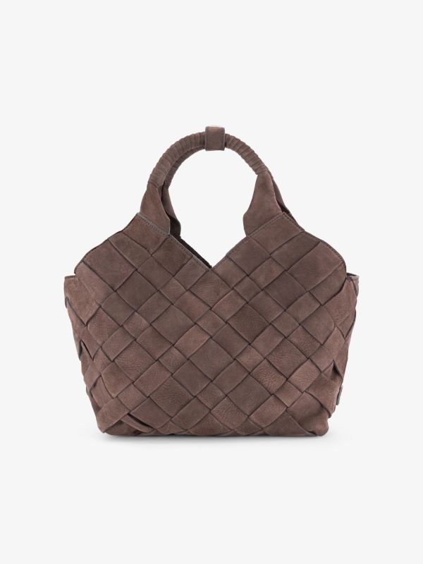 Schultertasche "Misu" dunkelbraun