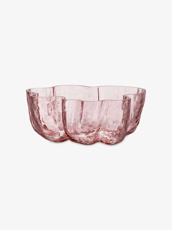 Schale CRACKLE rosa