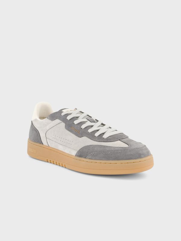 baskets en cuir gris, AXEL ARIGATO