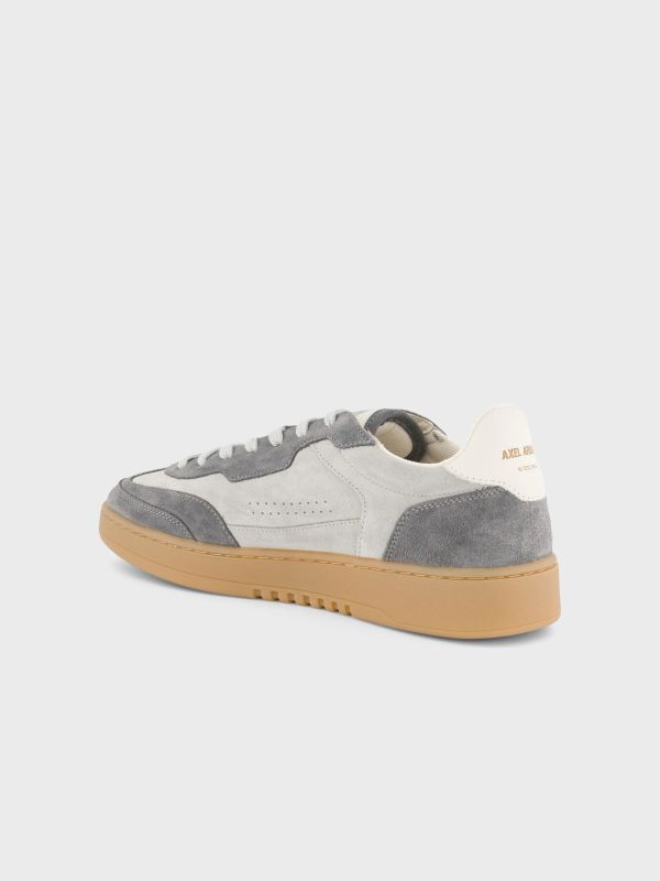 baskets en cuir gris, AXEL ARIGATO