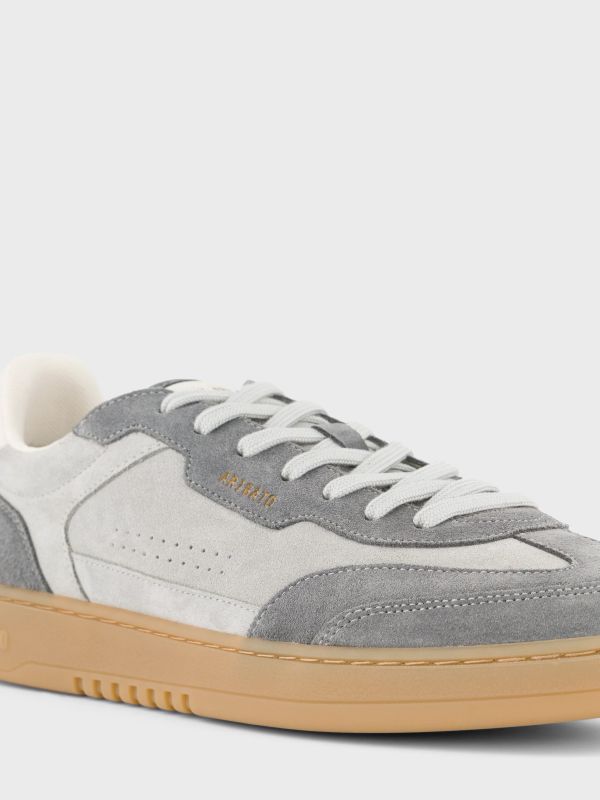 baskets en cuir gris, AXEL ARIGATO