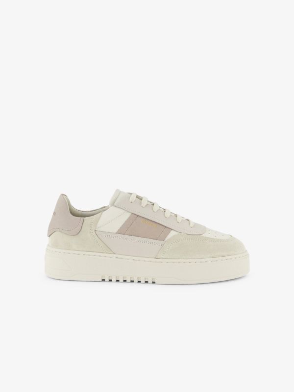 Ledersneaker beige
