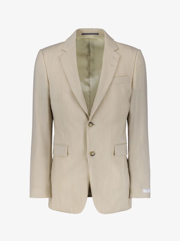 Veste de costume beige