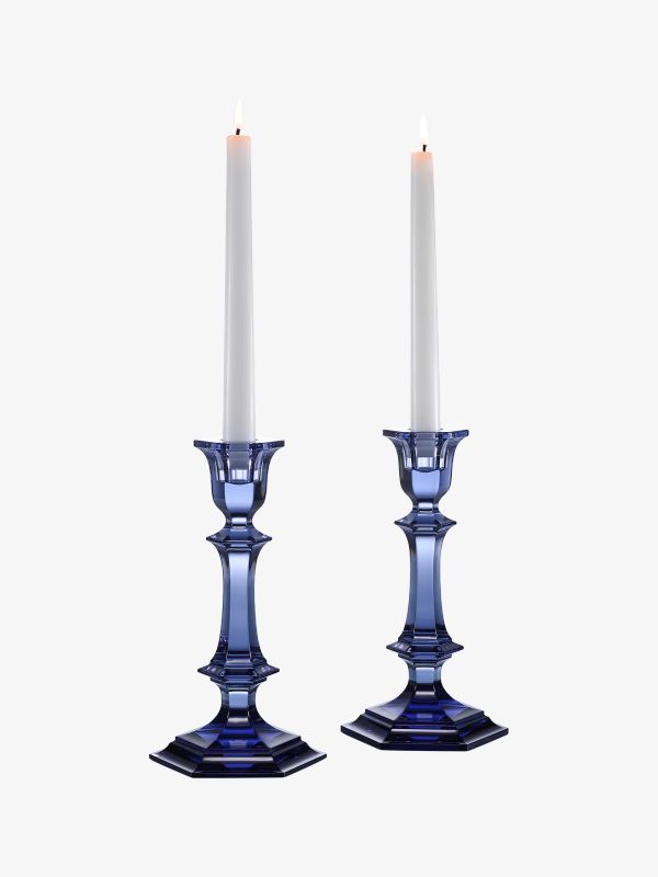 Kerzenständer 2 Stk HARCOURT nachtblau