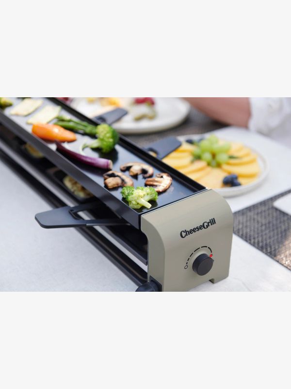 Four à raclette CheeseGrill 2 Connect dorée, STOECKLI
