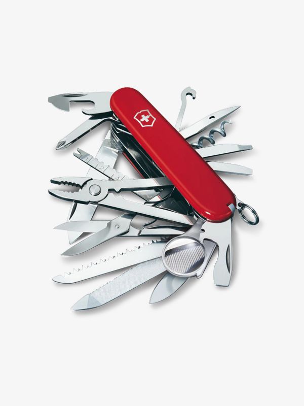 Canif SWISS CHAMP rouge