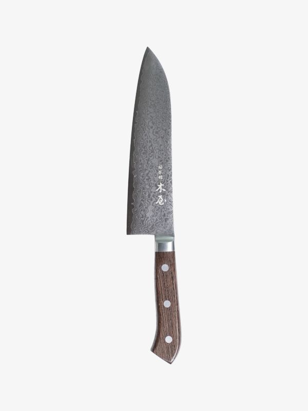 Couteau KAMAGATA DAMAST brun clair