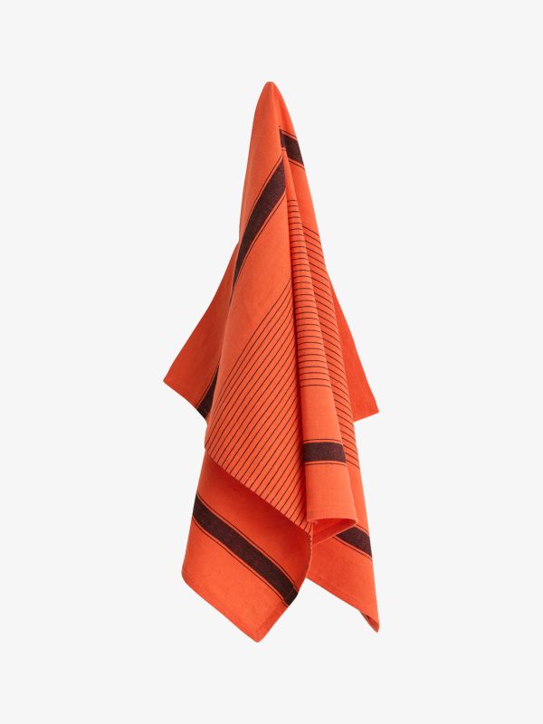 Linge de cuisine Linear rouge
