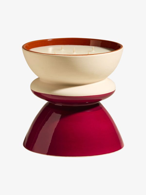 Bougie parfumée TAMTAM rouge