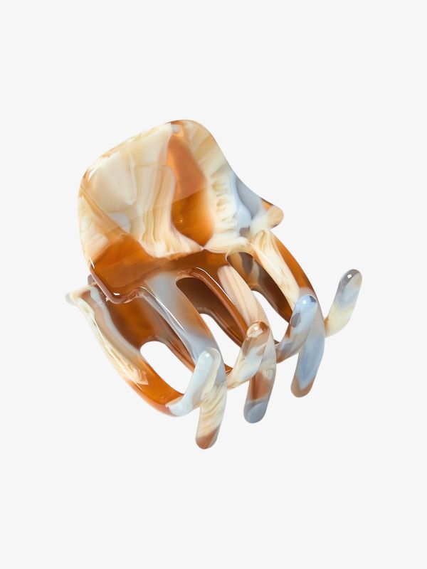 Haarklammer Mini Claw hellbraun