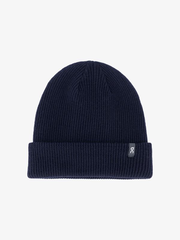 Bonnet "Merino" bleu foncé