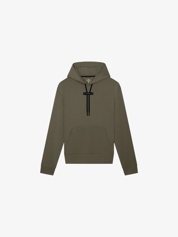 sweat à capuche brun