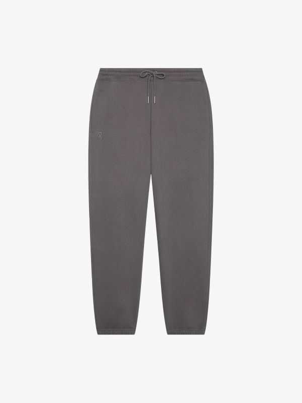 pantalon en laine "Club" gris foncé mélangé