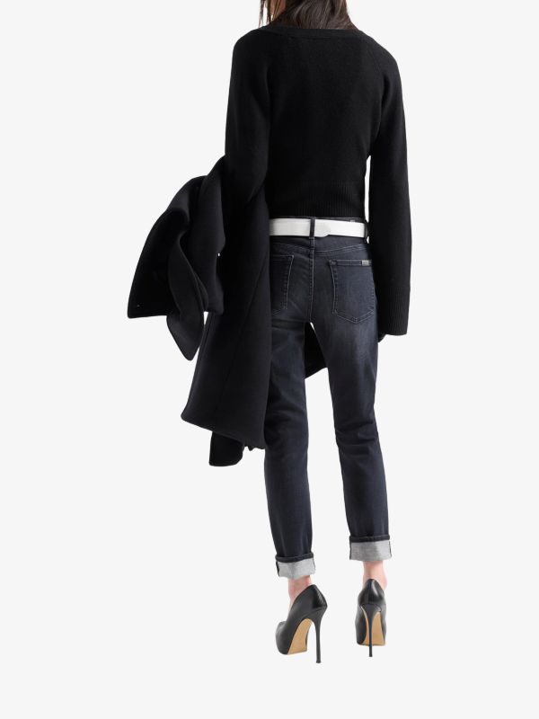 Jeans Skinny Fit schwarz, 7 FOR ALL MANKIND
