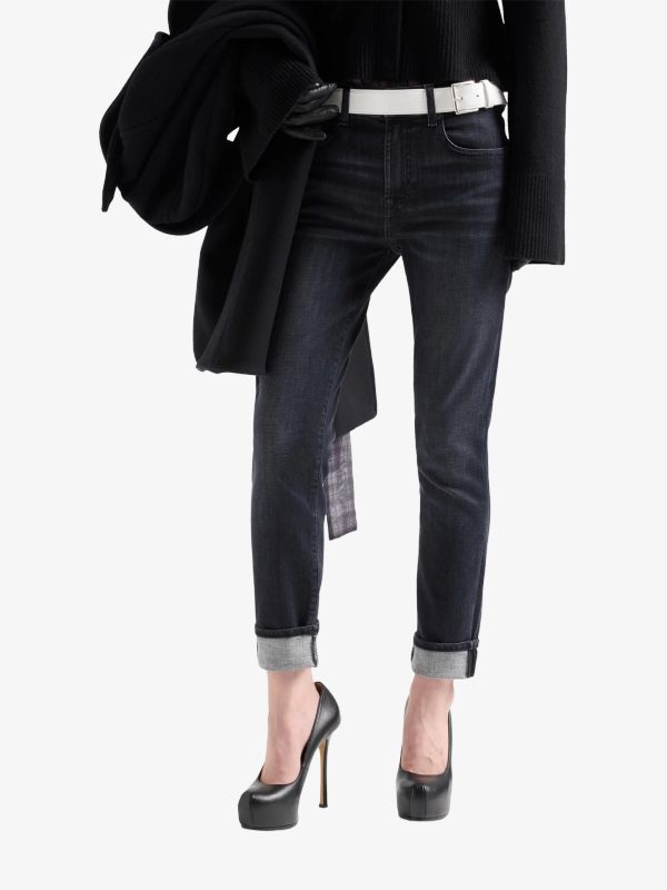 Jeans Skinny Fit schwarz, 7 FOR ALL MANKIND