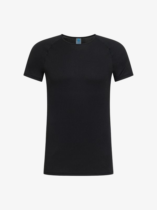 T-Shirt BL Top crew neck S/S Active Light schwarz