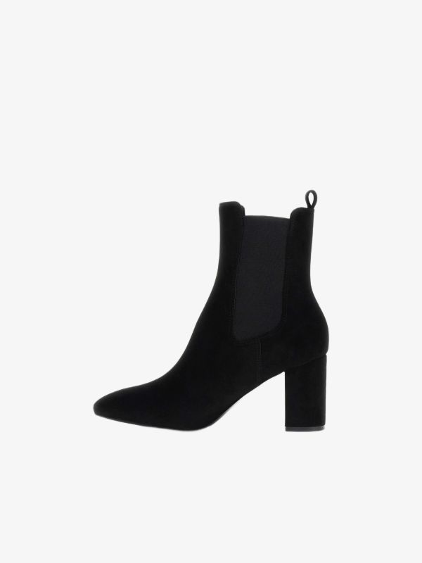 Boots GUESS Fiery Wildlederstiefel schwarz