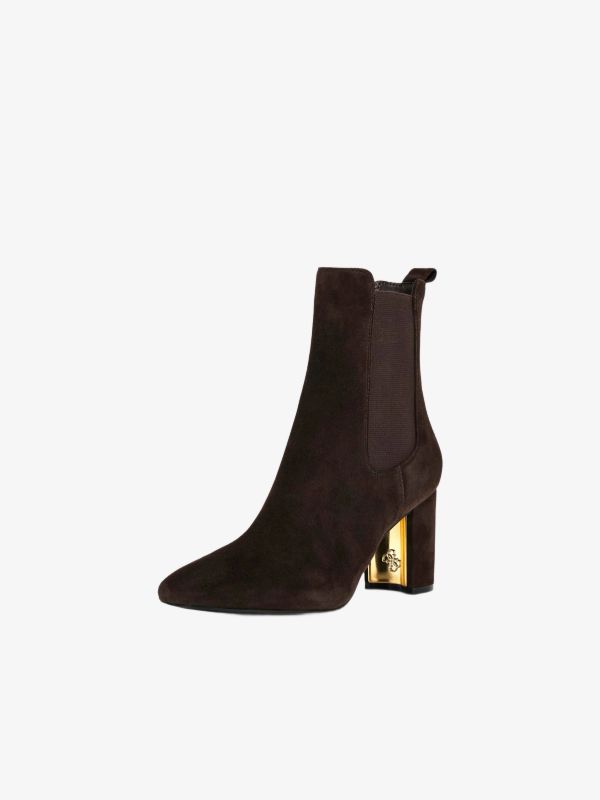 Bottes GUESS Fiery Wildlederstiefel brun, GUESS