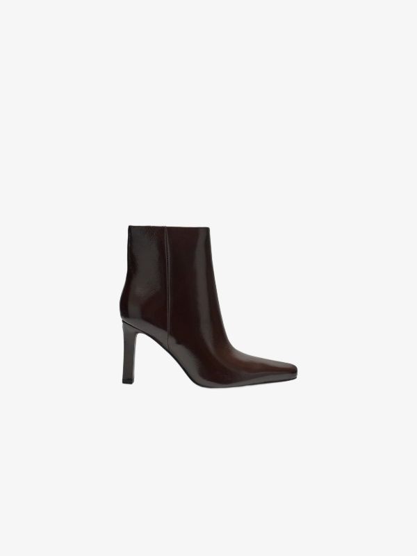 Boots GUESS Hebella Echtlederstiefel braun