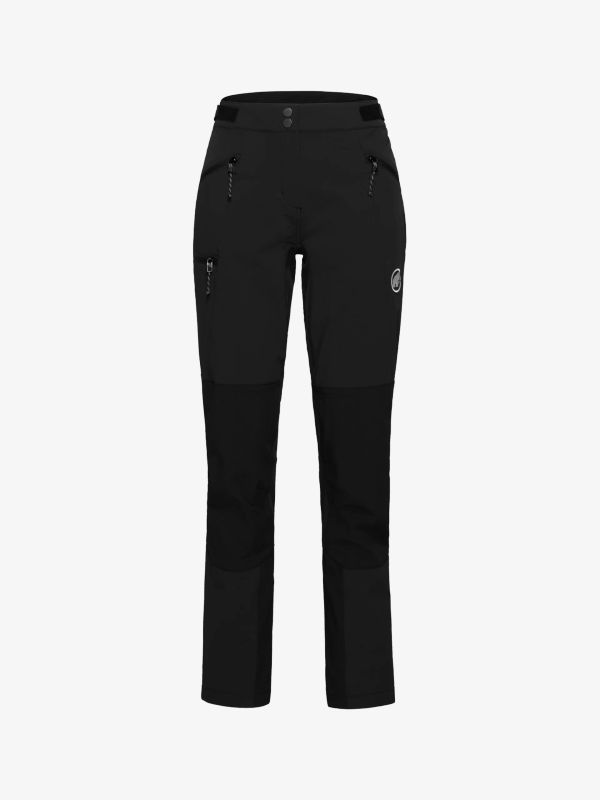 Outdoor Hosen Courmayeur SO Pants Women Long schwarz