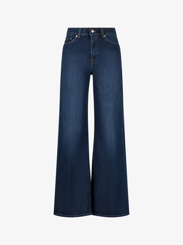 Jean bootcut "Lotta" bleu foncé