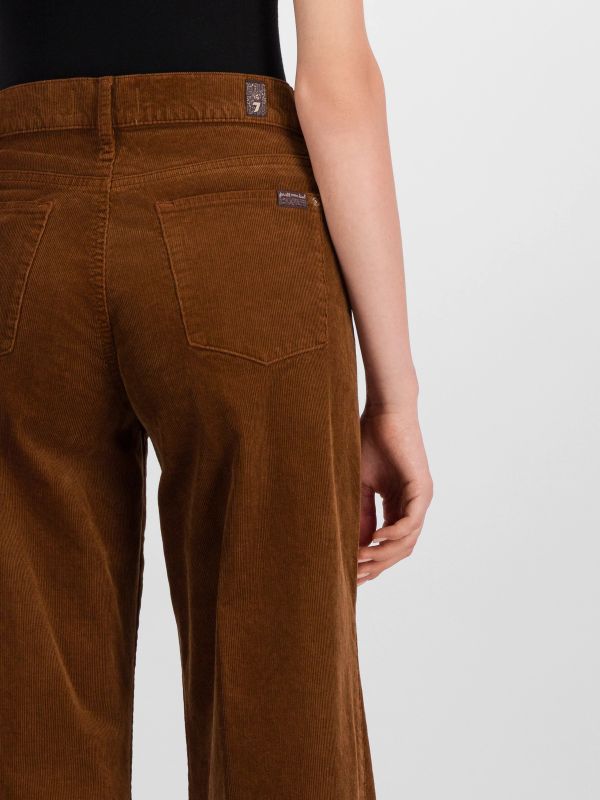 Cordhose "Lotta" orange, 7 FOR ALL MANKIND