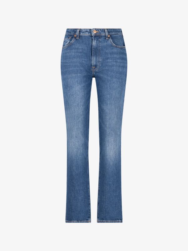 Jeans Straight Fit blau