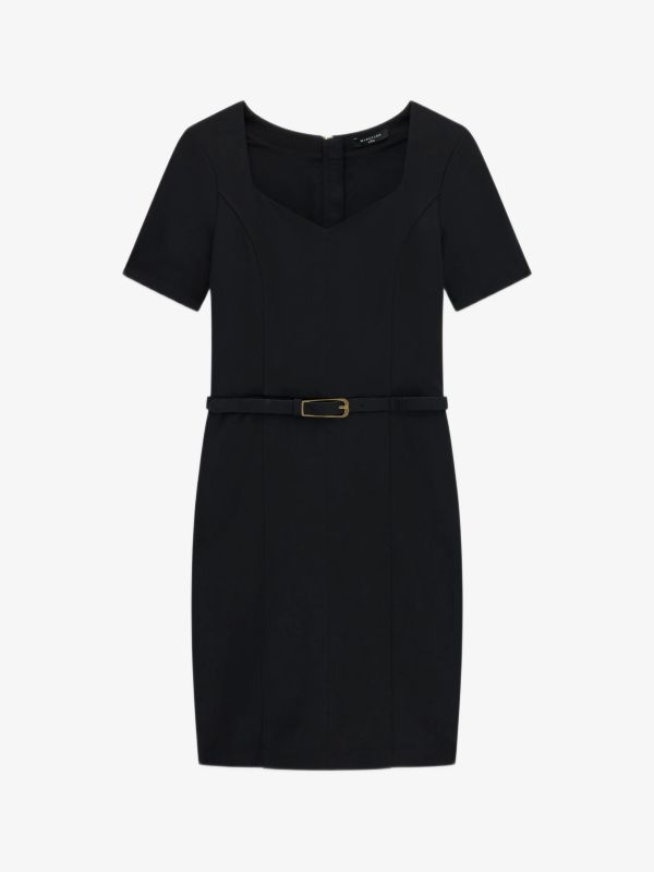 Kleid MARCIANO BY GUESS Marciano bodycon midi kleid schwarz