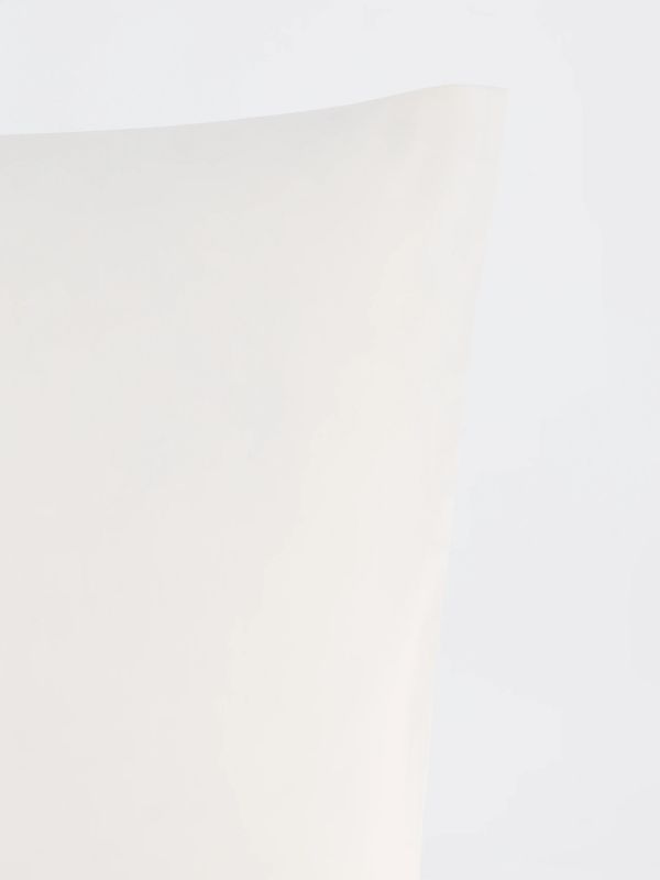 Taie d'oreiller UNI SATIN blanc, CHRISTIAN FISCHBACHER
