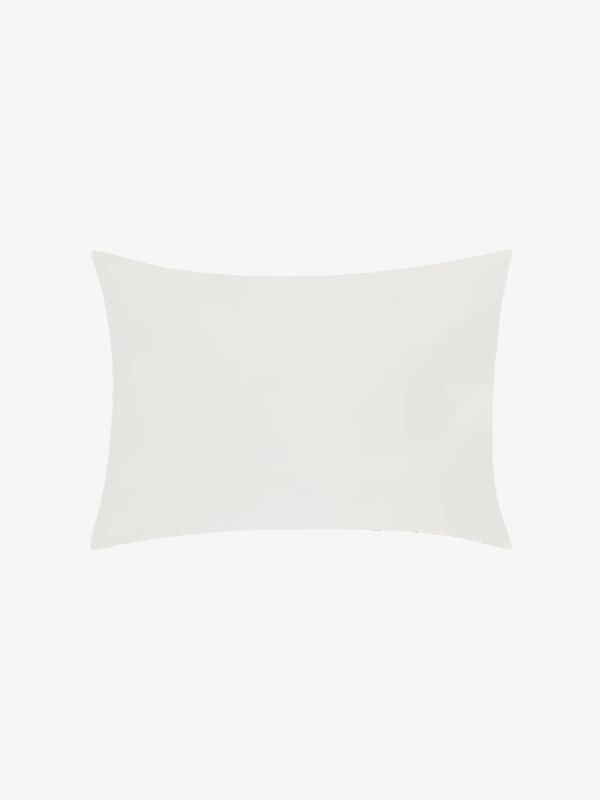 Taie d'oreiller UNI SATIN blanc