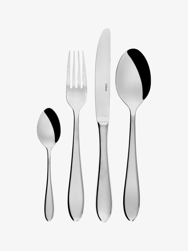 Besteckset 30 tlg Bellevue silberfarben