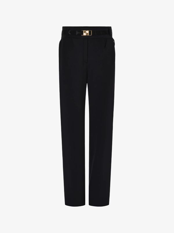 Pantalon casual "Sicani" noir