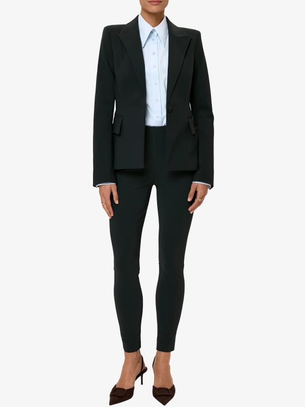 Blazer "Tsukasa" vert foncé, INA KESS