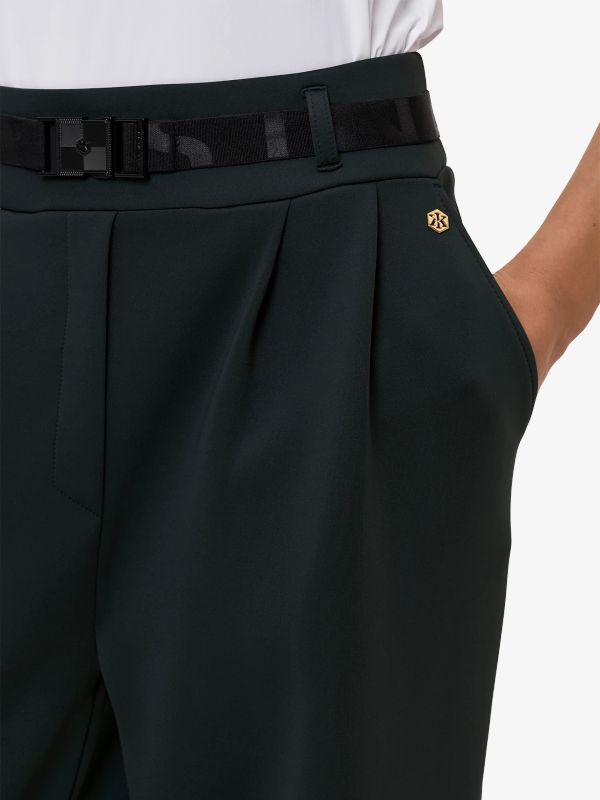 Pantalon casual "Sicani" vert foncé, INA KESS