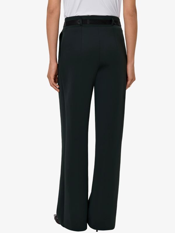 Pantalon casual "Sicani" vert foncé, INA KESS