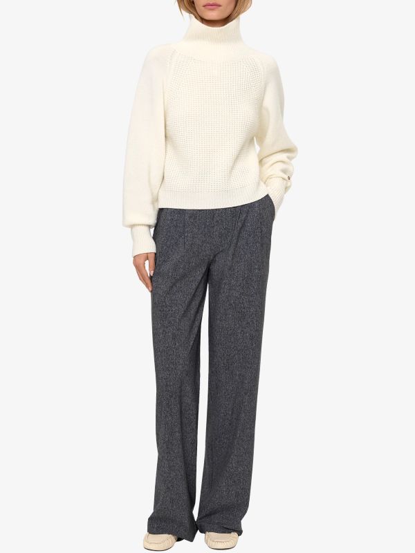 pull en cachemire "Criscra" brun, INA KESS