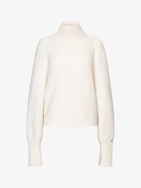 pull en cachemire "Criscra" brun