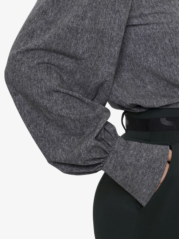 Blouse "Nyra" mélange de gris, INA KESS