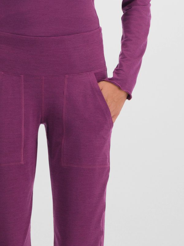 Bas de pyjama "Stay Warm" lie-de-vin, DAGSMEJAN
