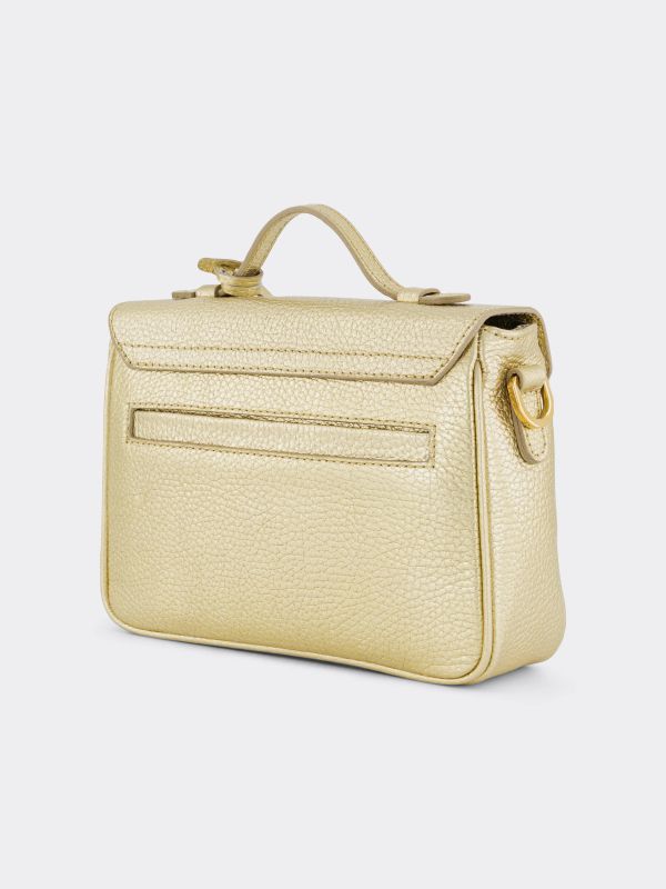 Handtasche goldfarben, MAISON MOLLERUS