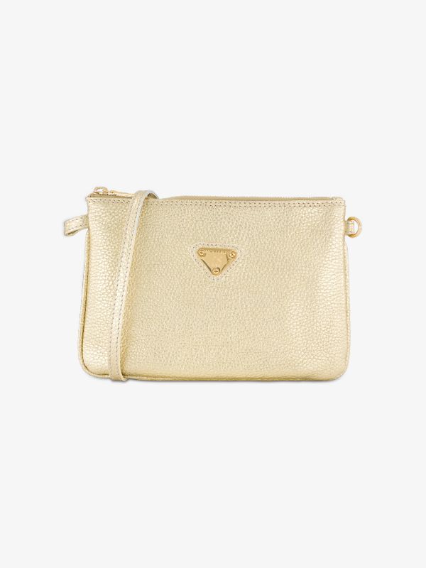 Pochette "Tamins" jaune dorée