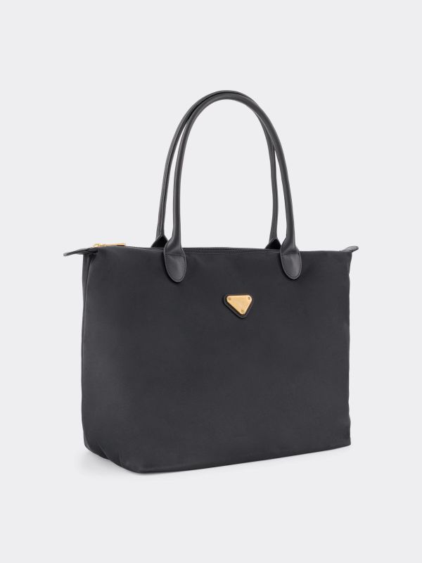 Shopper "INTERLAKEN" schwarz, MAISON MOLLERUS