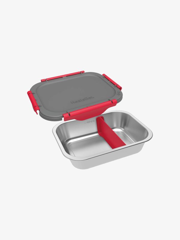 Innenschale Set für Lunchbox Heizbar silberfarben
